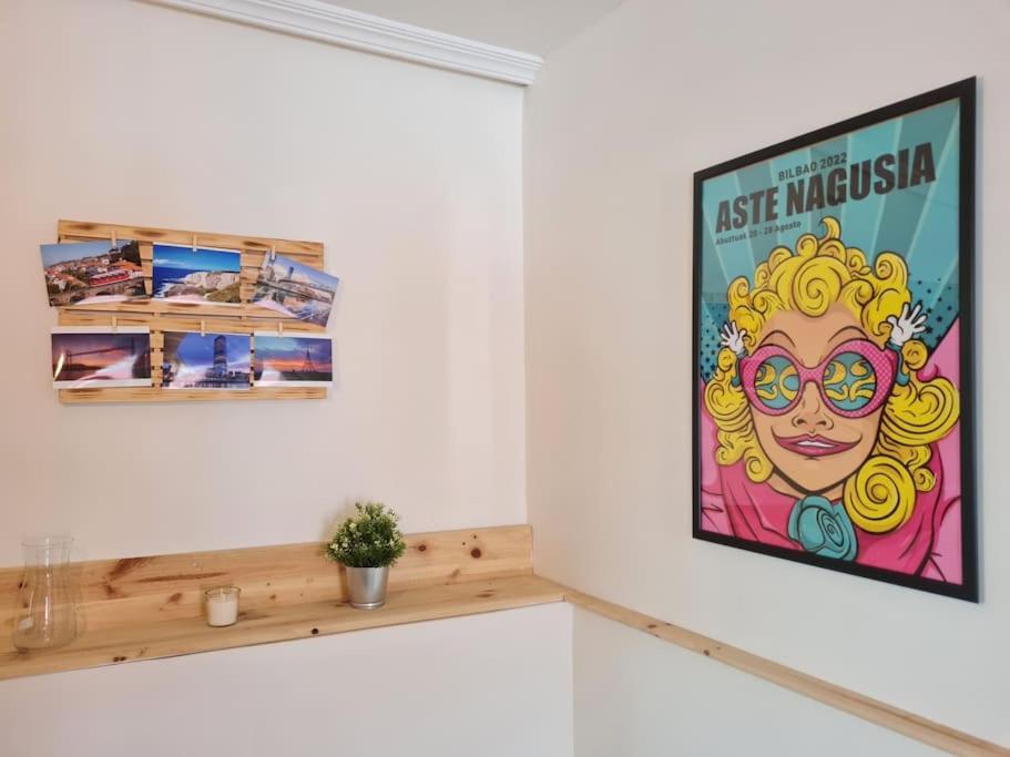 בילבאו La Casita Verde. Metro Cerca Del Casco Viejo מראה חיצוני תמונה